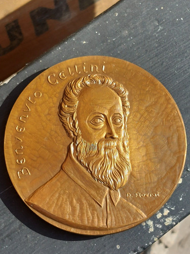 Medaglia bronzo benvenuto - bronzo,