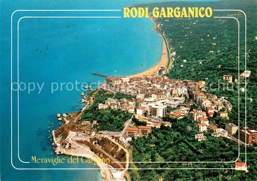 Rodi garganico ripresa - garganico, aerea