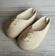 Scarpe in tela panna per