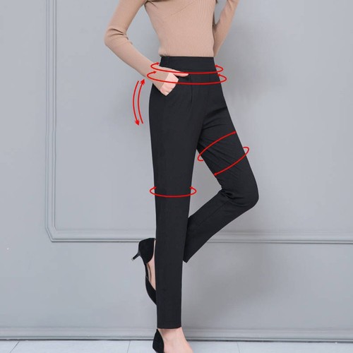 Pantaloni donna vita per tinta