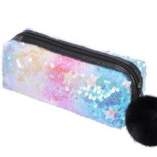 Preppy sequin pencil case for - pencil,