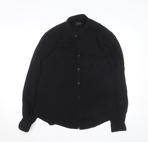 Camicia zara uomo nera - nera, slim