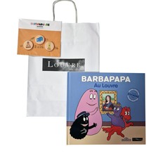 BARBAPAPA Au Louvre Libro