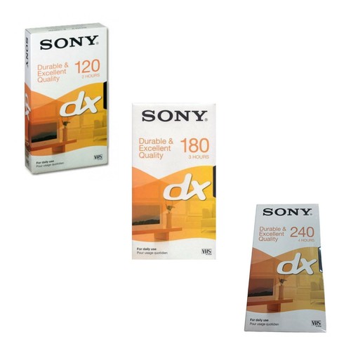 Videocassetta vhs120 180 240 - 180,