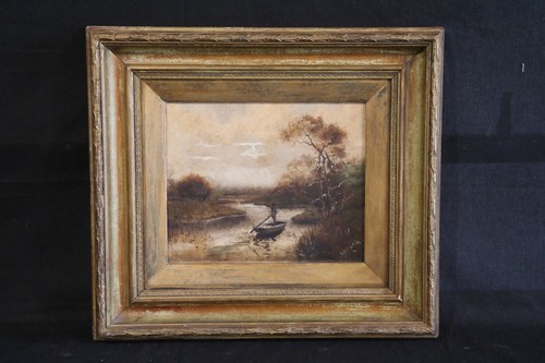 Quadro olio tela inglese - quadro,