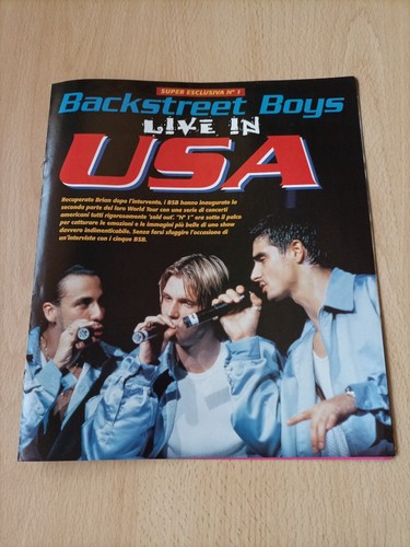 Backstreet boys inserto - backstreet,