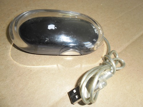 Apple pro black mouse - apple, model