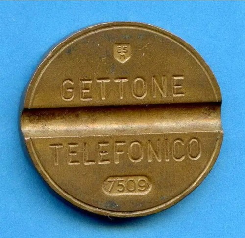 Gettone telefonico 7509 esm - telefonico,