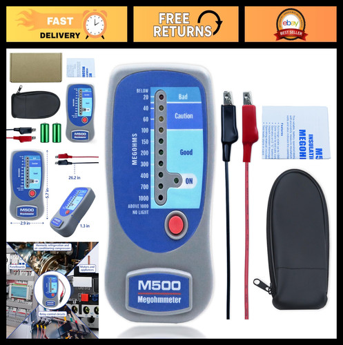 Tester isolamento 1000 - isolamento,