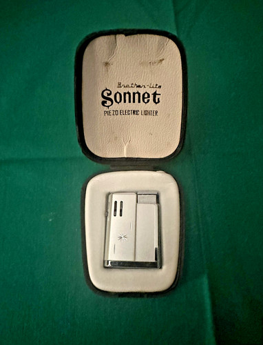 Accendino vintage sonnet piezo - accendino,