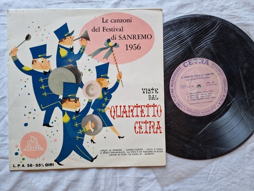 Quartetto cetra canzoni - cetra, del
