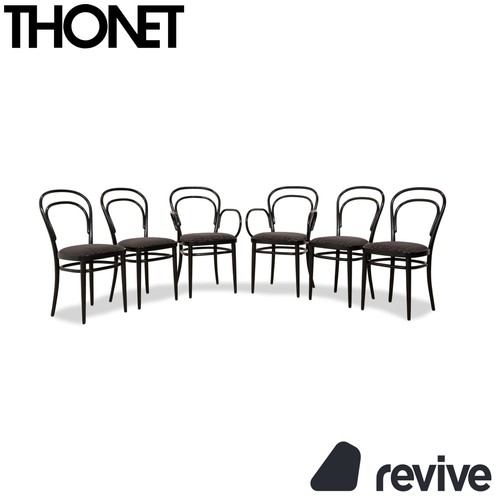 Set sedie thonet 214 - 6,