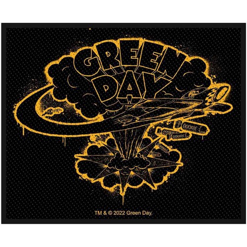 Green day dookie aufnäher - green,