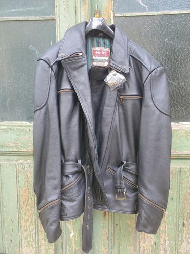 Giacca moto eroe - giacca, nero