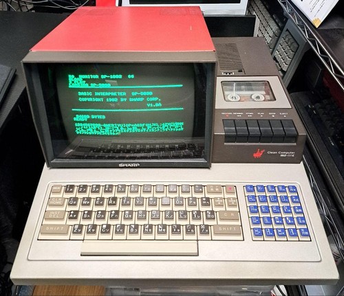 Sharp 80c raro computer - sharp,