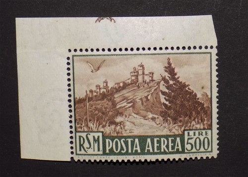 San marino 1951 - san, posta