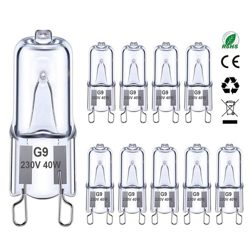Lampada alogena 25w - g9, 40w