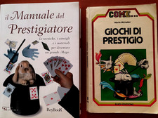 GIOCHI DI PRESTIGIO 2 libri: IL MANUALE DEL PRESTIGIATORE + GIOCHI DI PRESTIGIO
