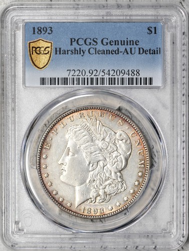 1893 morgan dollar pcgs - morgan,