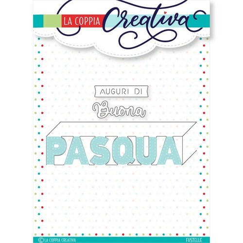 Fustelle metalliche pasqua - pasqua, 3d