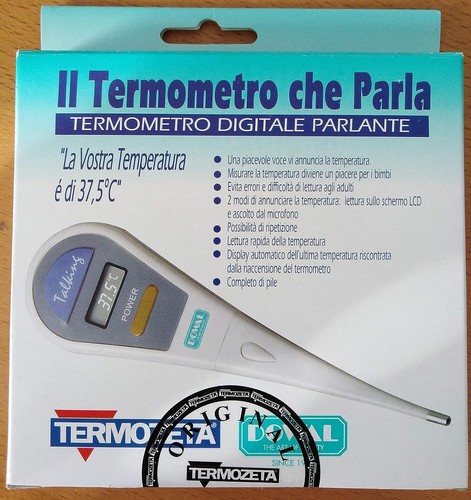 Termometro digitale parlante - termometro,