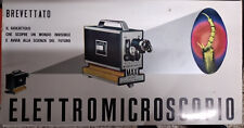 scatola gioco vintage Elettromicroscopio Max anni 70