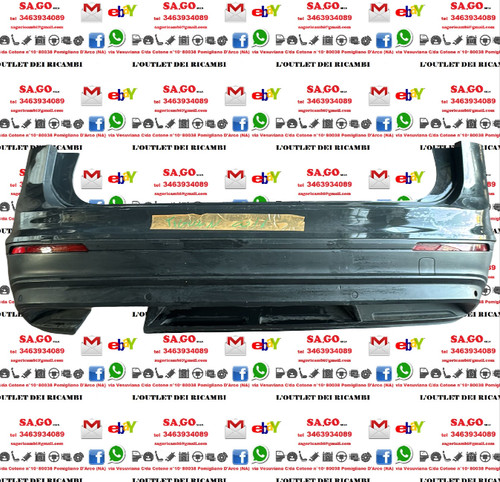 Paraurti posteriore volkswagen - paraurti,