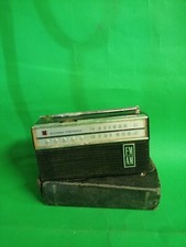 RADIO PORTATILE NATIONAL PANASONIC AM/FM  VINTAGE CON CUSTODIA  NON FUNZIONANTE