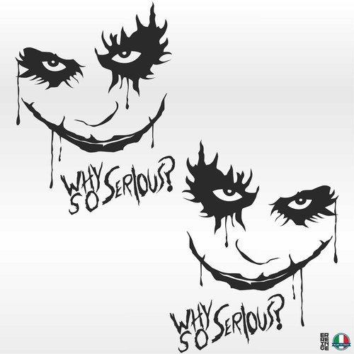 Sticker adesivi joker auto - joker,