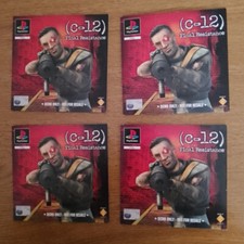 LOTTO N. 4 FINAL RESISTANCE C-12 PER PS1 DEMO PAL EUR VERSIONE ONLY DEMO