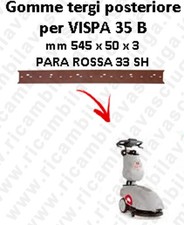 VISPA 35 B GOMMA TERGI posteriore Comac