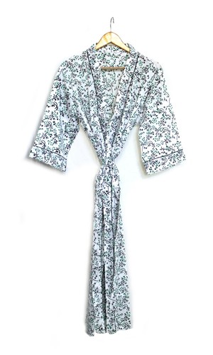 Abito lungo kimono - , stampa