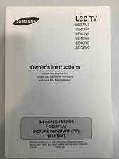 TV Samsung LCD LE37M8
