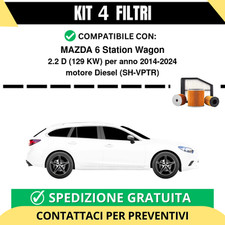 Kit 4 Filtri Tagliando per