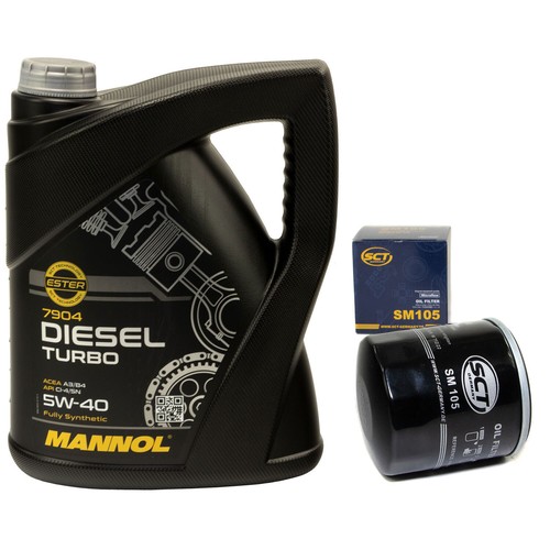 Olio motore set 5w40 litro - motore, +