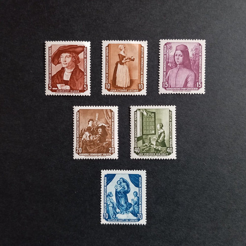 Germania ddr 1955 capolavori - germania, 1955/
