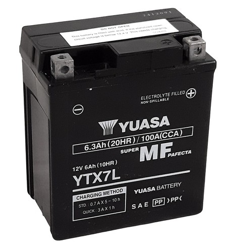 Batteria ytx7l yuasa honda sh - yuasa,