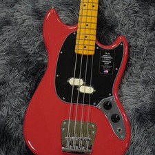 Fender American Professional Classic Mustang basso sbiadito Dakota acero rosso 14483