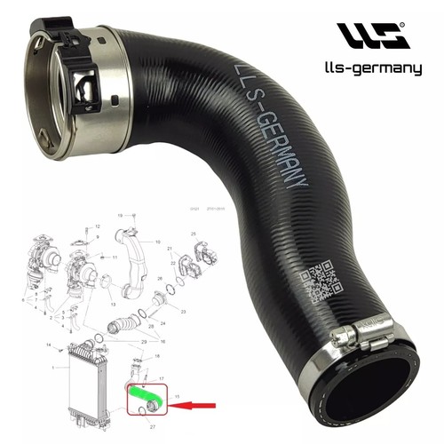 Tubo turbo intercooler per