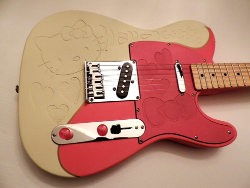 Fender telecaster hello kitty - telecaster,