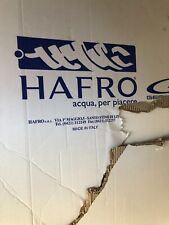 vetro fisso per doccia walk in Hafro lunghezza 166-168 cm