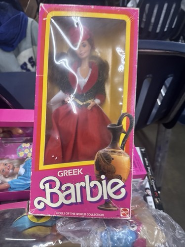 Vtg 1985 greek barbie doll - vtg.,