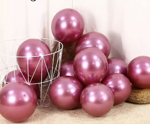 100 pezzi palloncino rosa - 100,