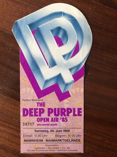 Deep purple biglietto mannheim - deep,