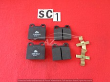 Pasticche Freni anteriore Alfa-Romeo Alfetta Giulietta con segni del tempo