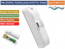 PIR SENSORE RIVELATORE DOPPIA TECNOLOGIA EFFETTO A TENDA ANTISFARFALLAMENTO