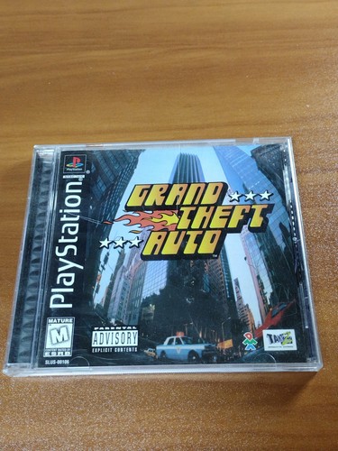 Grand theft auto - (ps1,, 1998)