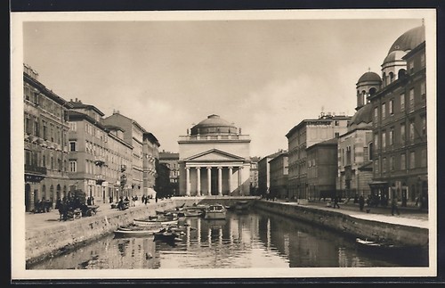 Trieste canal grande chiesa - grande,