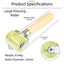 Tire Patch Compaction Roller