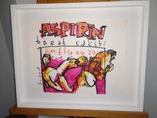 Herman Brood disegno colorato Tekening